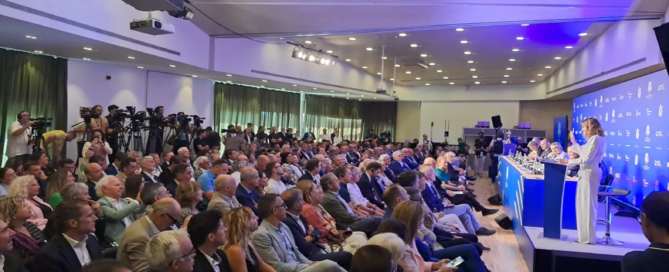 Ryder Cup 2031 - Rueda de prensa con difusión mundial